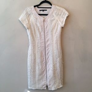 Marc Jacobs Silk Ruffle Dress Full Zip